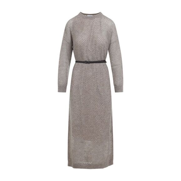 Brunello Cucinelli Knit Long Dress Women - threedaughtersproperties.com